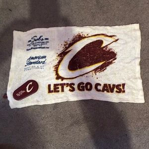 Cleveland Cavaliers towel twirler